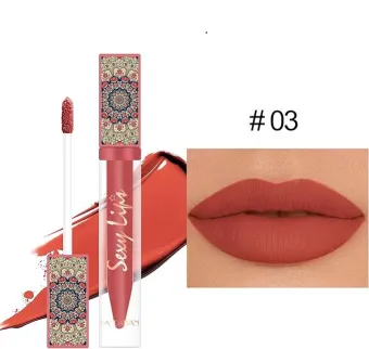Matte Liquid Lipstick Non-Stick Nude Lip Gloss